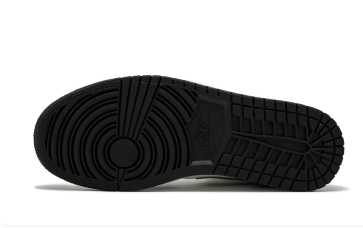 Air Jordan 1 Mid SE Black Gold Patent Leather 852542 007