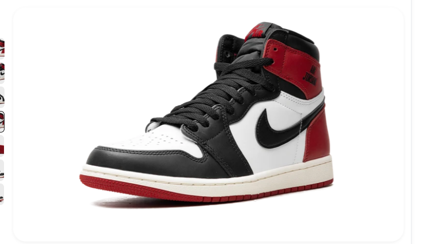 Air Jordan 1 High OG Black Toe Reimagined DZ5485 106