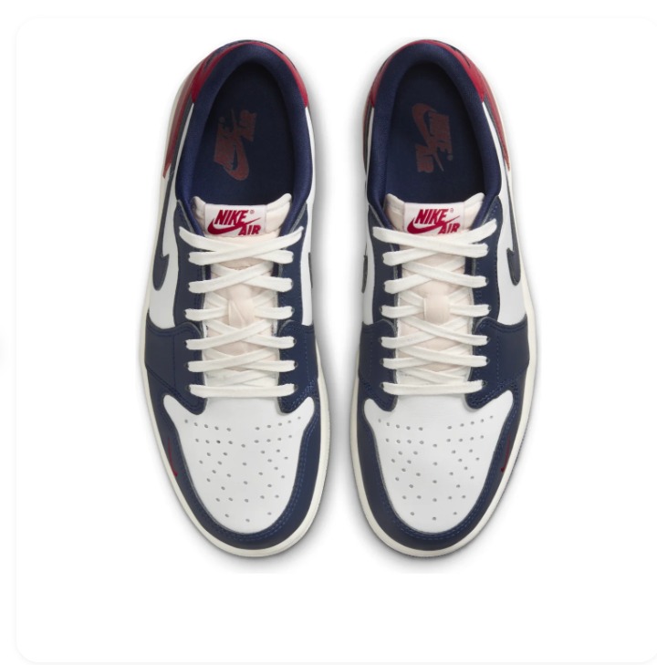 Air Jordan 1 Retro Low OG 'Howard University' HQ2993-100