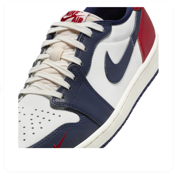 Air Jordan 1 Retro Low OG 'Howard University' HQ2993-100