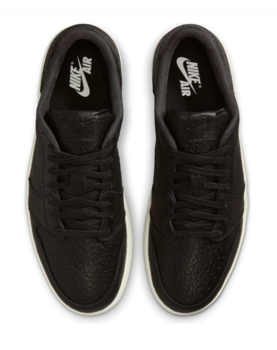 Air Jordan 1 Low OG 'No Swoosh Pack Black' 848775-005
