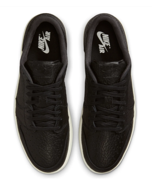 Air Jordan 1 Low OG 'No Swoosh Pack Black' 848775-005