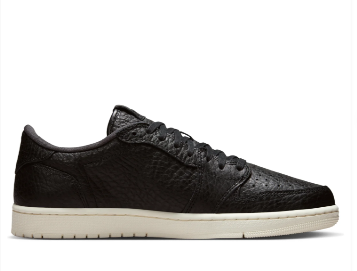 Air Jordan 1 Low OG 'No Swoosh Pack Black' 848775-005