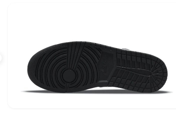 Air Jordan 1 Low Black White Particle