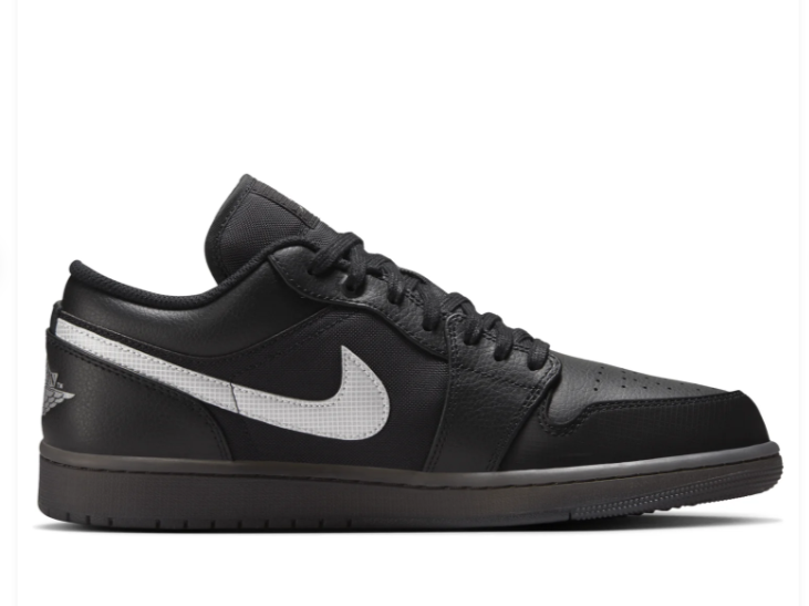 Air Jordan 1 Low 'Black White Dark Smoke Grey' HV5968-001