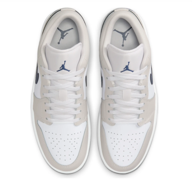 Air Jordan 1 Low 'Midnight Navy Neutral Grey' 553558-146