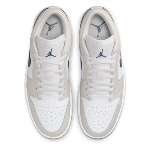 Air Jordan 1 Low 'Midnight Navy Neutral Grey' 553558-146