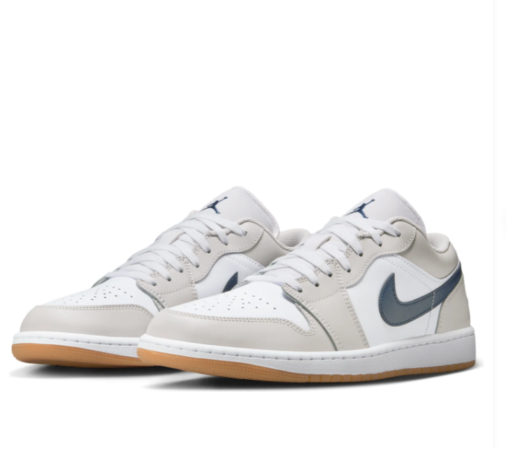 Air Jordan 1 Low 'Midnight Navy Neutral Grey' 553558-146