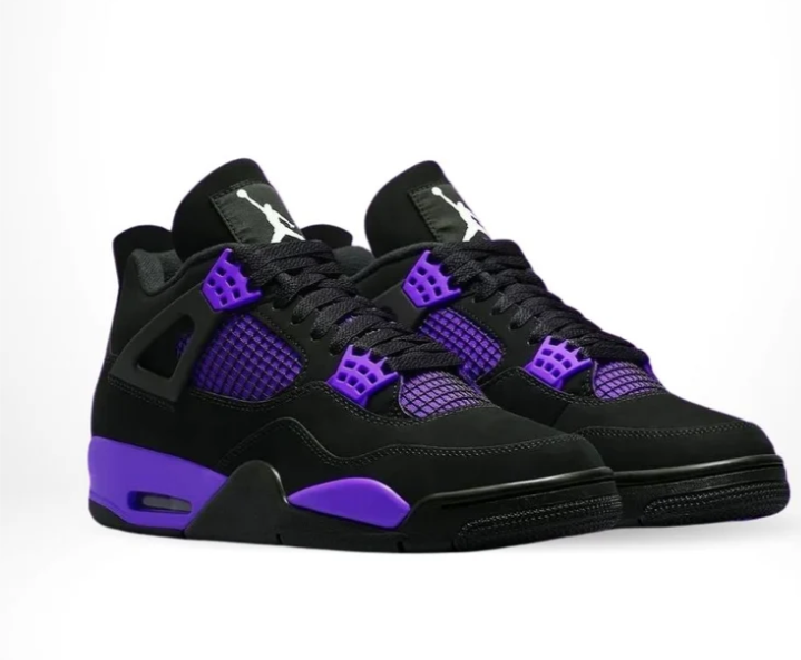 Air Jordan 4 Purple Thunder