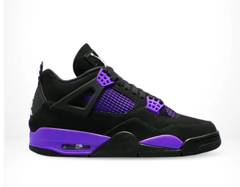 Air Jordan 4 Purple Thunder