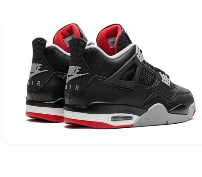 Air Jordan 4 Bred Reimagined