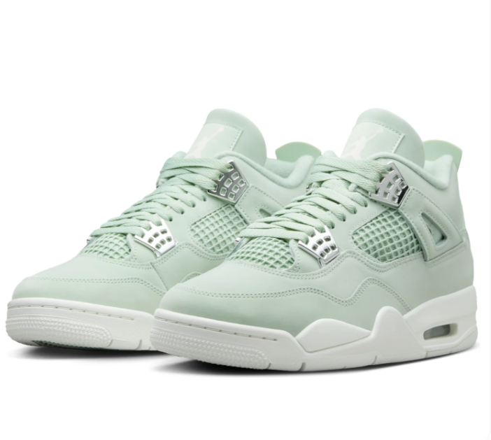 (WMNS) Air Jordan 4 Retro 'Seafoam Sail' HV0823-003