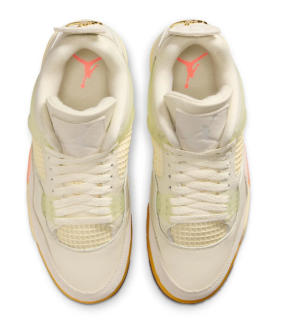 Air Jordan Womens 4 Retro - Birds of Paradise