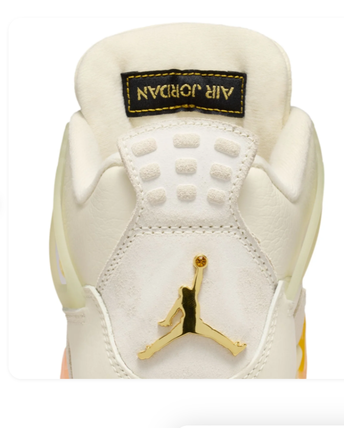 Air Jordan Womens 4 Retro - Birds of Paradise