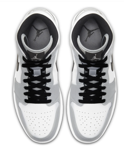 Air Jordan 1 Mid 'Smoke Grey' 554724-092