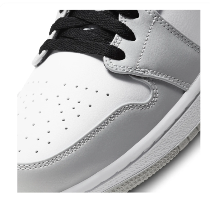 Air Jordan 1 Mid 'Smoke Grey' 554724-092