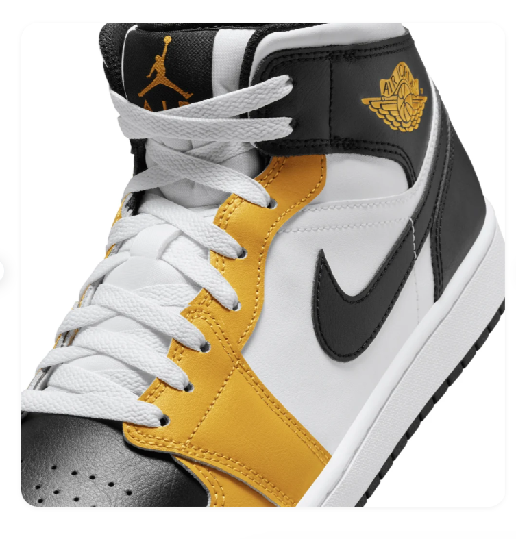 Air Jordan 1 Mid Yellow Ochre