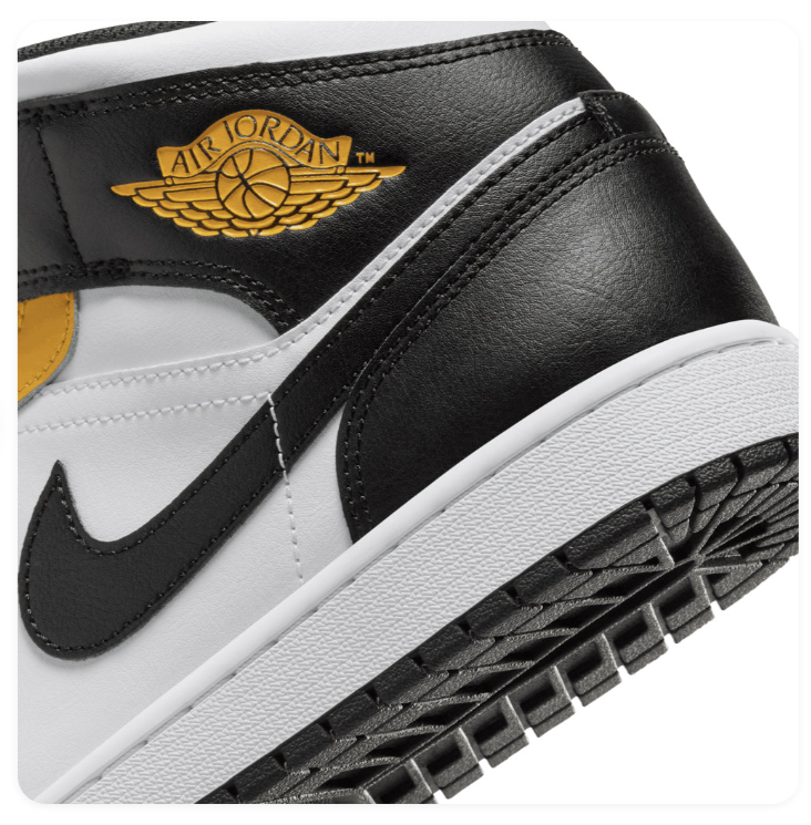 Air Jordan 1 Mid Yellow Ochre