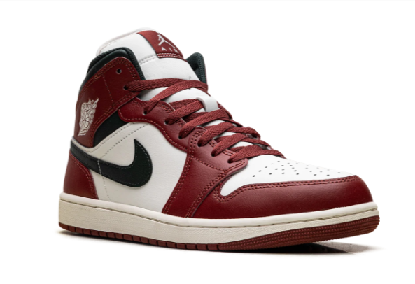 Air Jordan 1 Mid Redstone  Midnight Green DQ8426 105
