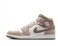 Air Jordan 1 Mid (Enigma Stone/Olive Grey)