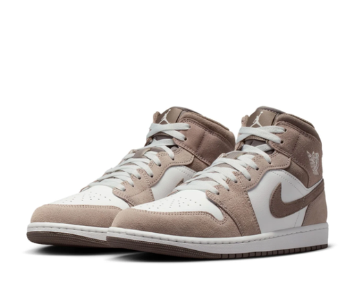 Air Jordan 1 Mid (Enigma Stone/Olive Grey)