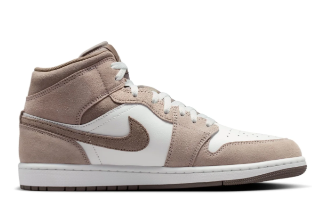 Air Jordan 1 Mid (Enigma Stone/Olive Grey)