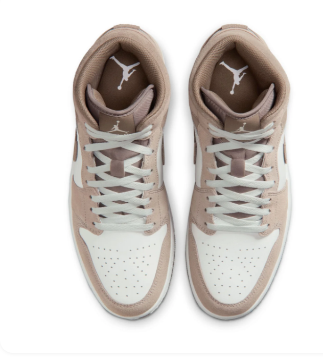 Air Jordan 1 Mid (Enigma Stone/Olive Grey)