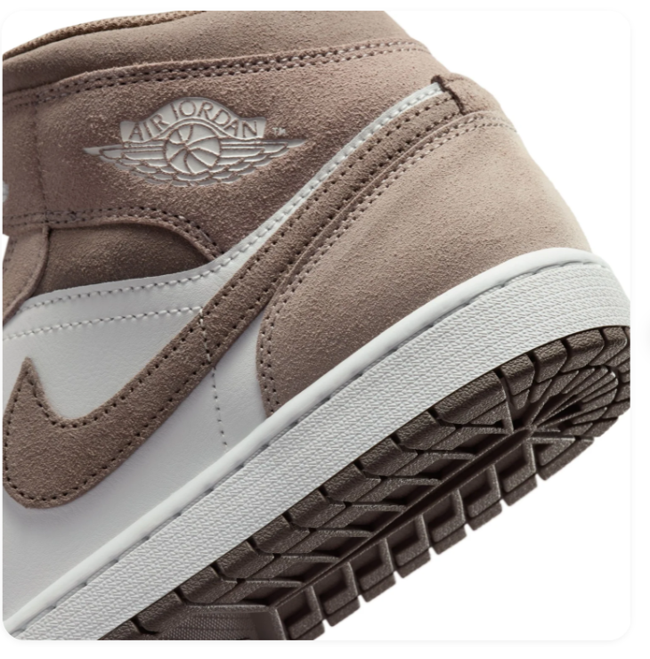 Air Jordan 1 Mid (Enigma Stone/Olive Grey)