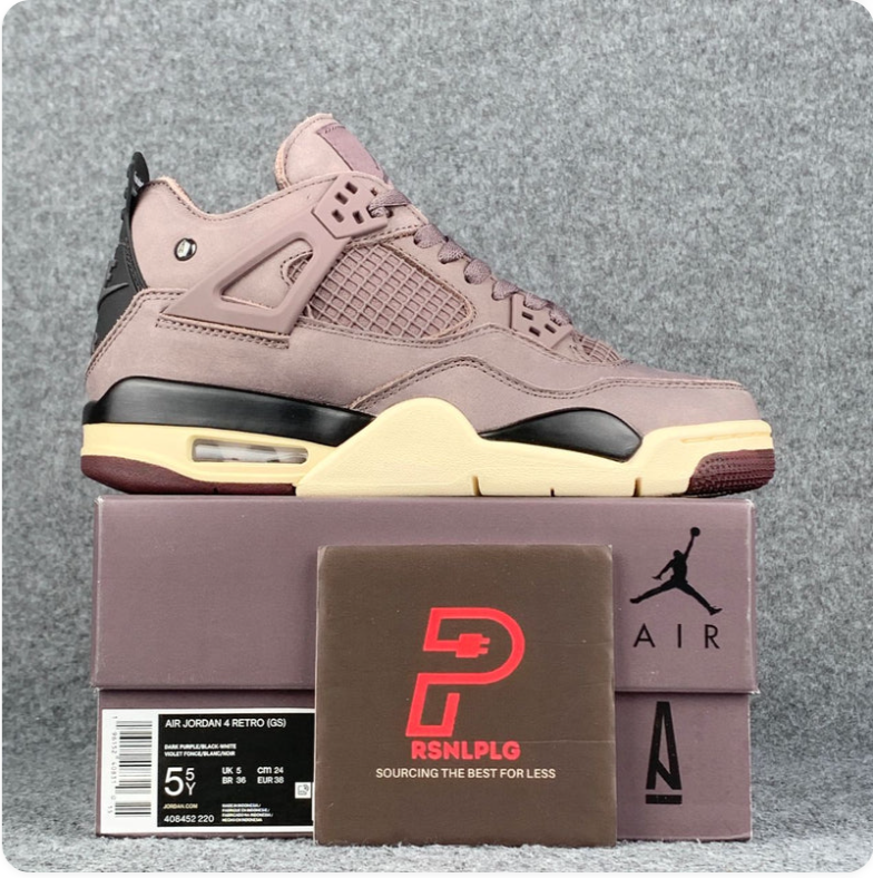 A Ma Maniére x Air Jordan 4 Retro 'Violet Ore'