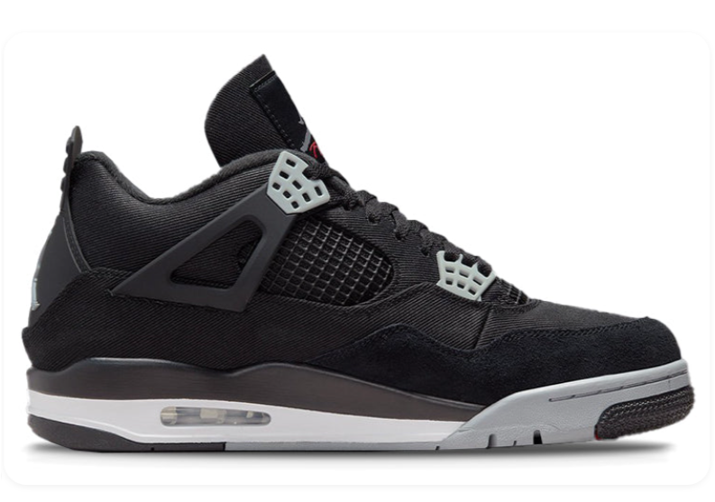 Air Jordan 4 Retro SE 'Black Canvas' DH7138-006
