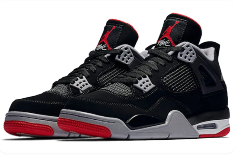 Air Jordan 4 Retro OG 'Bred' 2019 (308497-060)