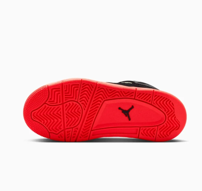 Kid's Jordan 4 Retro Black Infrared 23 Pre School