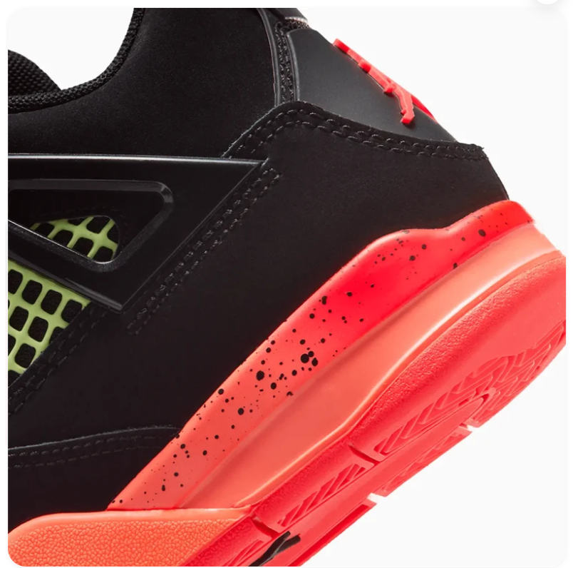 Kid's Jordan 4 Retro Black Infrared 23 Pre School