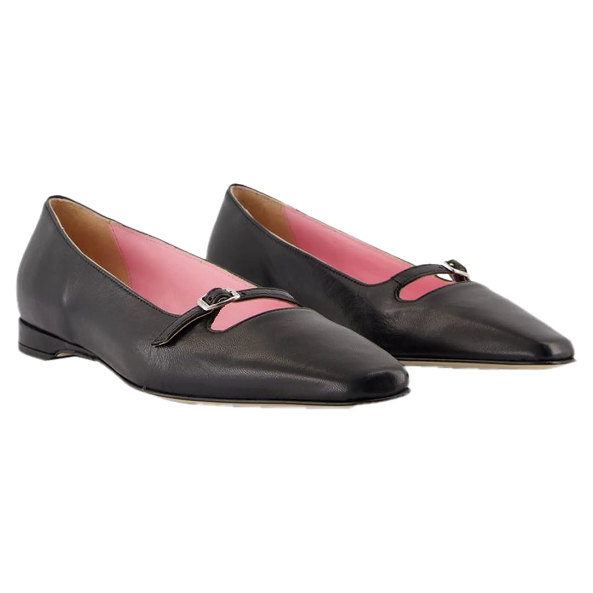 Emilie Ballerinas - Carel - Leather - Black