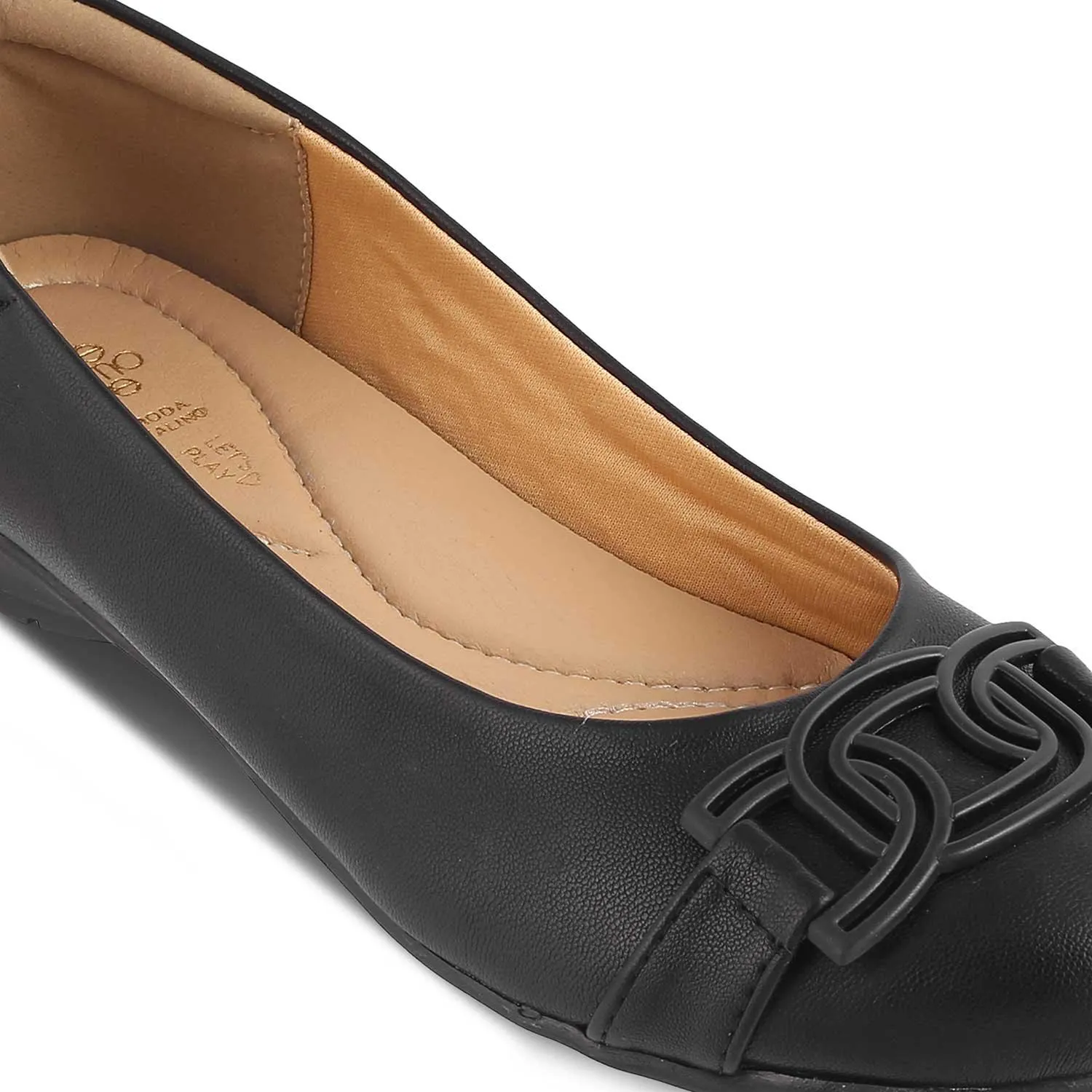 The Geom Black Women's Dress Ballerinas Tresmode